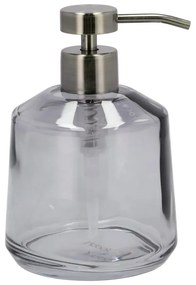 Dispenser di sapone in vetro grigio 450 ml Vintage - Södahl