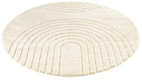 Tappeto bianco crema , ø 160 cm Norwalk Fergus - Mint Rugs