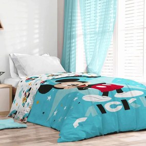 Trapunta invernale letto singolo Topolino Disney  Colore Azzurro, Dimensioni e Misure Singolo