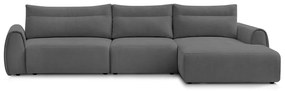 Divano angolare grigio Aden – Bobochic Paris