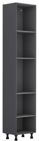 Scocca armadio DELINIA ID L 45 x H 214.4 x Sp 35 cm grigio