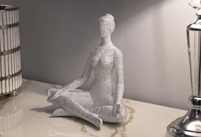 Donnina Yoga Silver Cm 20,5X15,5X23