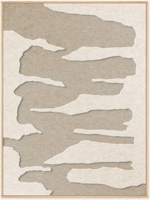 Arte da parete acustica Frequency con cornice in legno