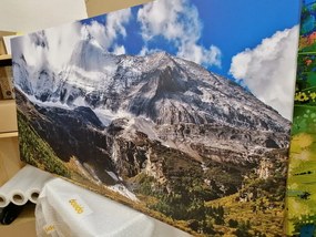 Quadro su tela – Paesaggio montano maestoso
