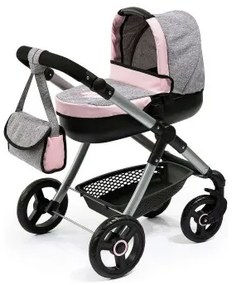 Carrozzina per Bambole Reig Stule Pram Grigio 63 cm