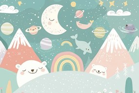Quadro su tela – Per bambini: dal regno degli animali