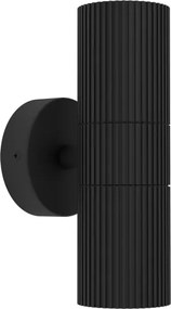 Eglo 902038 - Applique da esterno TOMELLOSO 2xGU10/28W/230V IP44 nero