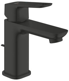 Rubinetto per lavabo a canna bassa getto aerato Clova Pulse nero spazzolato opaco GROHE