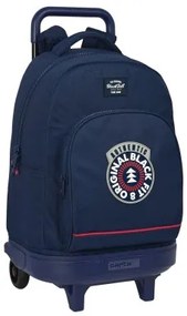 Trolley per la Scuola BlackFit8 Blu Marino 33 X 45 X 22 cm