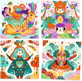 Gioco creativo con foglio metallico e pietre - Armonia