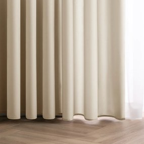 Tenda parzialmente oscurante color crema 140x270 cm Carli – Restilo