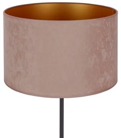 Duolla - Lampada da tavolo ROLLER 1xE14/15W/230V diametro 20 cm beige/oro