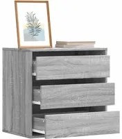 Cassettiera Angolare Grigio Sonoma 60x41x58cm Legno Multistrato 852848