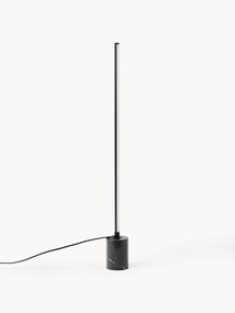 Lampada da terra a LED con base in marmo Shelby