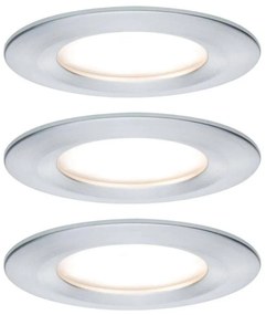 Paulmann 93462 - SET 3xLED/6W IP44 Lampada da incasso per bagno NOVA 230V