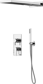 Kit incasso doccia Soffio c/GBOX cromo