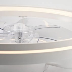 Plafoniera LED con ventilatore FARGO LED/37W/230V bianco + +TC