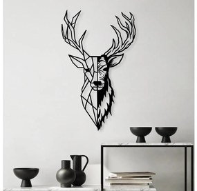 Decorazione da muro 42x70 cm cervo metallo