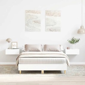 Giroletto Senza Materasso Bianco 120x200 Cm Legno Multistrato /