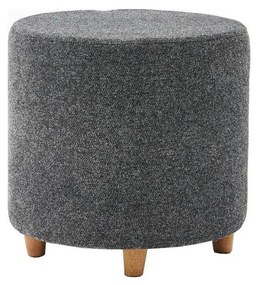 Pouf KIMA Ø 40 cm antracite