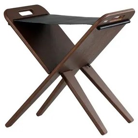 Klaburet Stool Walnut/Black - Piet Hein