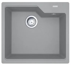 Lavello integrato 1 vasca FRANKE Urban fragranite L 50 x L 56 cm grigio
