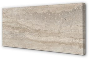 Stampa quadro su tela Marmo di cemento in pietra 100x50 cm