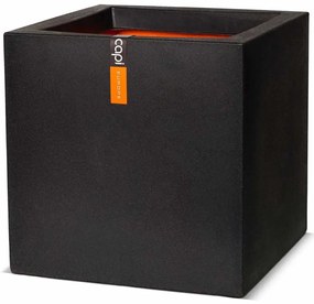 Fioriera Urban Smooth Quadrata 40x40x40 Cm Nera Kbl903 /
