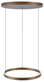 Lampada a sospensione di design bronzo scuro dimmerabile a 3 livelli - Titmus