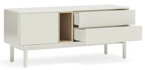 Tavolo TV bianco 140x56 cm Corvo - Teulat