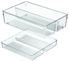 Organizzatore per cassetti da cucina a 2 livelli , 31 x 20 cm Linus - iDesign