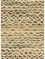 CMO Paris Tapete Abaca Tressé - Naturel Noir