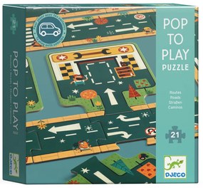 Puzzle - strade - 21 pezzi