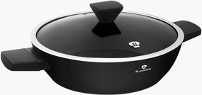 Pentola bassa con rivestimento antiaderente e coperchio Matte Black