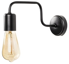 Lampada da parete in metallo nero Opviq luci Isidora - Opviq lights