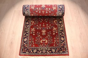 Sarouk Tappeto orientale 380 x 80 (Indian) Annodato A Mano