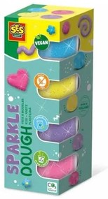 Set di Plastilina SES Creative (4 Pezzi)