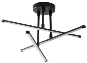 Plafoniera LED nera 26x51 cm Umut – Opviq lights