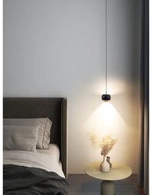 Immax NEO 07219L - Lampadario LED dimmerabile DORMINE 6W/230V opaco nero Tuya +TC