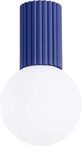 Sollux SL.1738 - Plafoniera da bagno HALO 1xG9/8W/230V IP44 blu