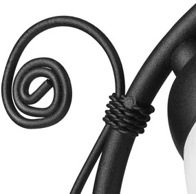 Lampada da tavolo RETRO II 1xE27/60W/230V nero