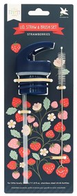 A Little Lovely Company - accessori per borraccia in acciaio inox - fragole
