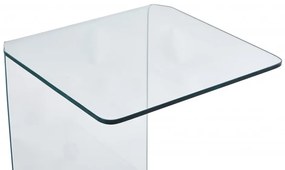 Tavolino CAP FERRAT in vetro temperato 52x45x60 cm