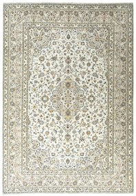Kashan Tappeto persiano 350x250 Beige (Iran) Annodato A Mano