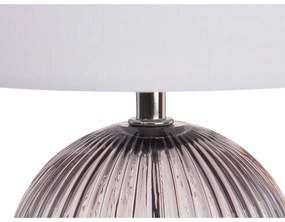 Lampada da tavolo Righe 40 W Grigio Cristallo 25,5 x 43,5 x 25,5 cm (4 Unità)
