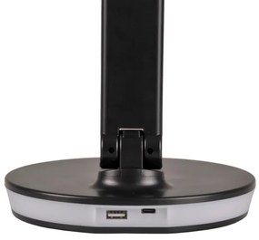 LED RGBW Lampada da tavolo touch dimmerabile NEPTUN LED/7W/230V nero