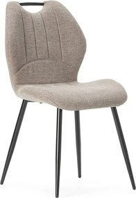 Set di 4 sedie da pranzo marrone chiaro Muli - Marckeric