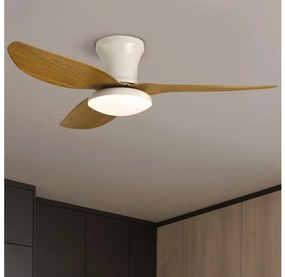 Brilagi-LED Ventilatore da soffitto dimmerabile LED 30W 230V 3000-6500K bianco/m