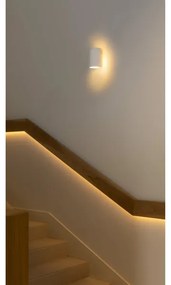 FARO 40522 - Applique SOLE 1xGU10/8W/230V bianco arrotondato