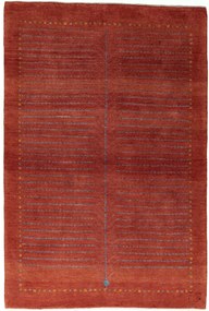 Gabbeh Tappeto 180 x 130 Rosso (Iran) Annodato A Mano